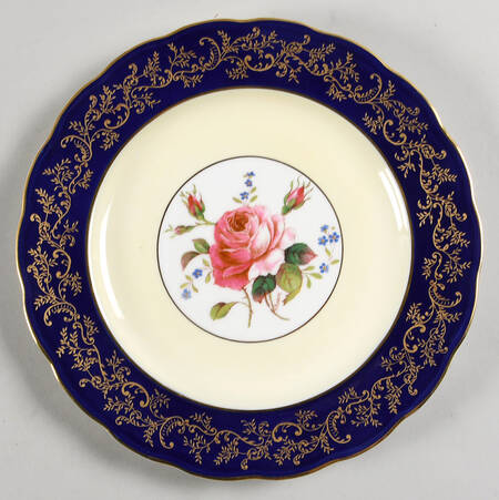 Swansea Rose Luncheon Plate