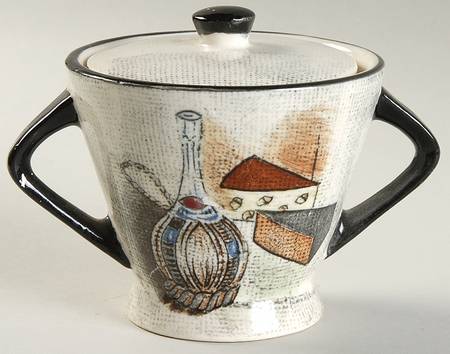 Capri Sugar Bowl & Lid