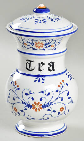 Heritage Tea Canister & Lid