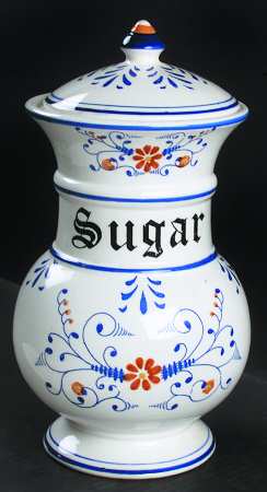 Heritage Sugar Canister & Lid