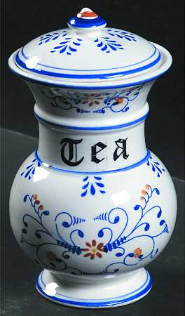 Heritage Tea Canister & Lid