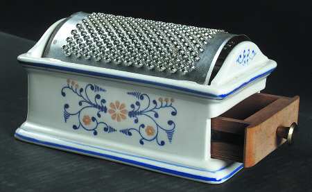 Heritage Cheese Grater (Ceramic/ Wood Draw)
