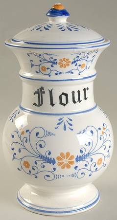 Heritage Flour Canister & Lid