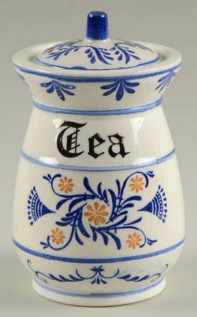Heritage Tea Canister & Lid