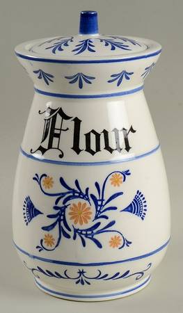 Heritage Flour Canister & Lid