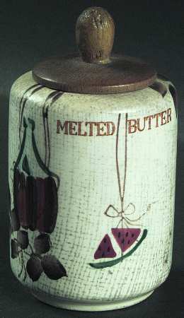 Jamaica Melted Butter Jar & Wood Lid