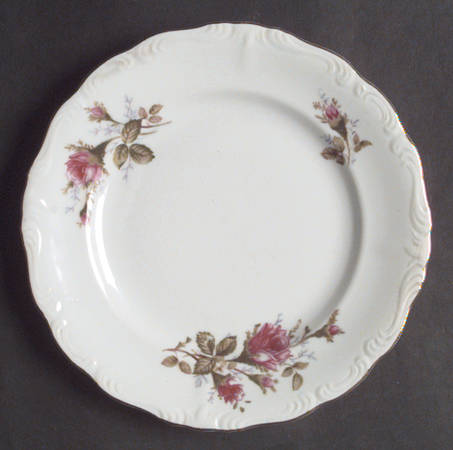 Moss Rose Salad Plate