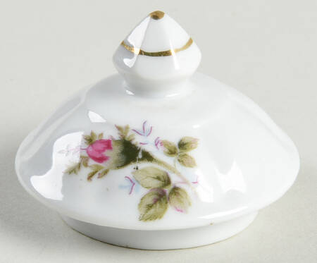 Moss Rose Lid for Sugar Bowl