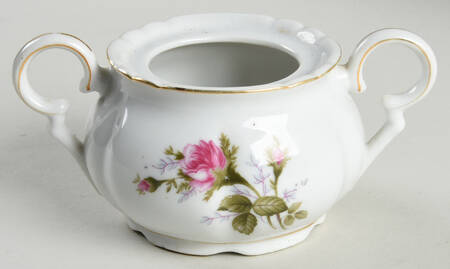 Moss Rose Sugar Bowl No Lid