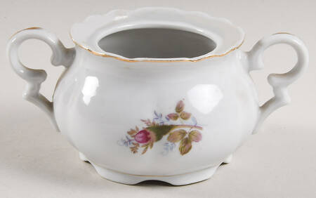 Moss Rose Sugar Bowl No Lid