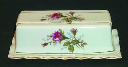 Moss Rose 1/4 Lb Covered Butter