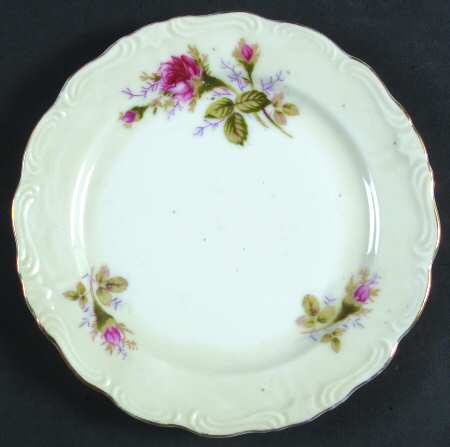 Moss Rose Bread & Butter Plate
