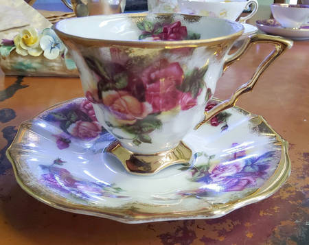 RSY5 Footed Cup & Saucer Set