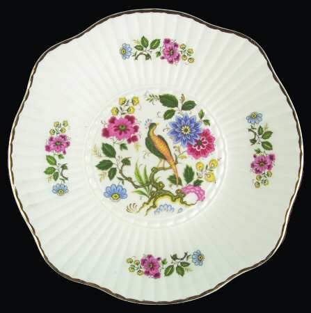 Bird of Paradise Cake Plate