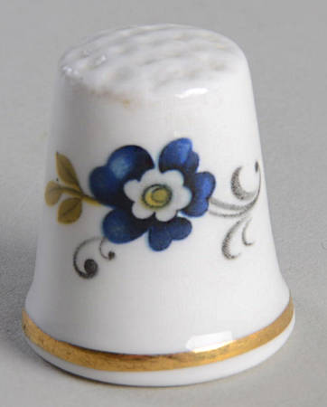Blue Corn Flower Thimble
