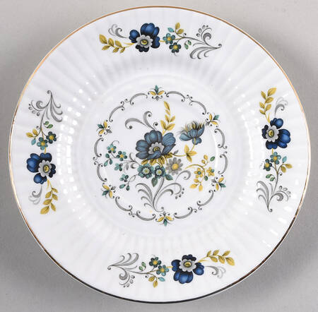 Blue Corn Flower Underplate for Gravy Boat