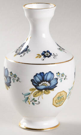 Blue Corn Flower 5" Vase