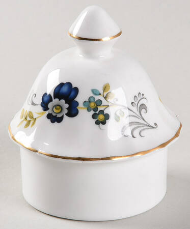 Blue Corn Flower Lid for Coffee Pot