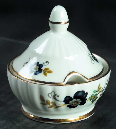 Blue Corn Flower Mustard Jar & Lid
