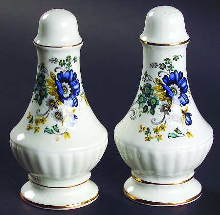 Blue Corn Flower Salt & Pepper Set