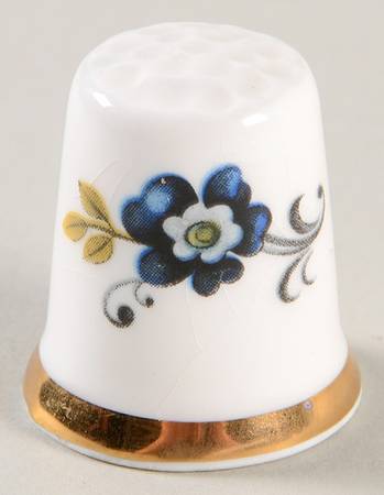 Blue Corn Flower Thimble