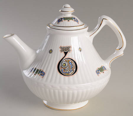 Book of Kells Teapot & Lid