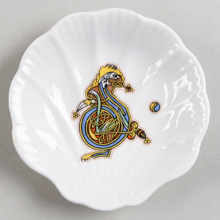Book of Kells Shell Shaped Dish