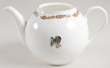 Book of Kells Teapot No Lid
