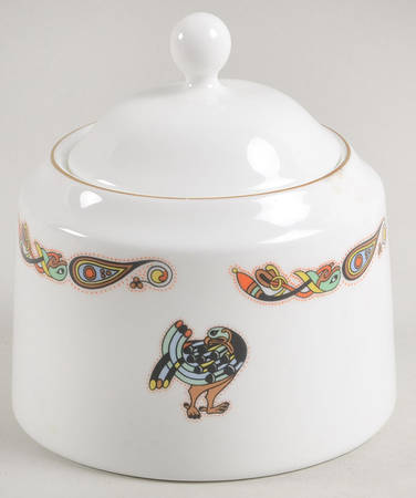 Book of Kells Sugar Bowl & Lid
