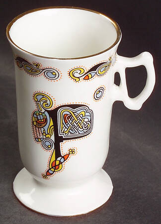 Book of Kells Irish Coffee Mug