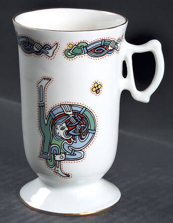 Book of Kells Irish Coffee Mug