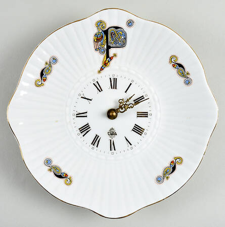 Book of Kells Clock Plate by Royal Tara