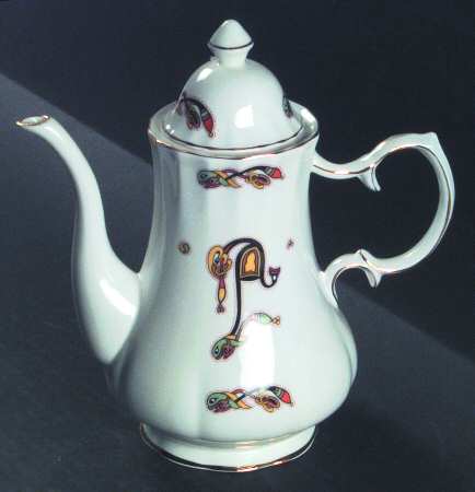 Book of Kells Coffee Pot & Lid