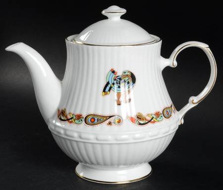 Book of Kells Teapot & Lid