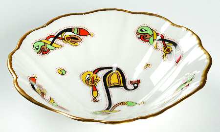 Book of Kells Scalloped Oyster Dish