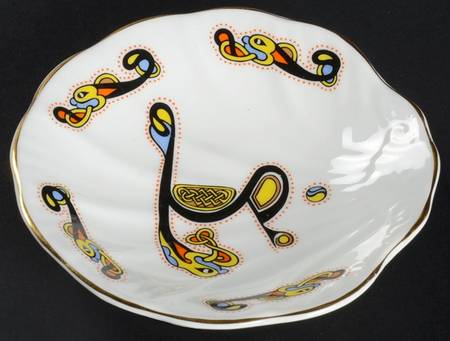Book of Kells Scalloped Oyster Dish
