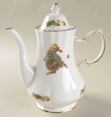 Book of Kells Small Coffee Pot & Lid