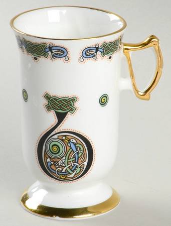 Book of Kells Irish Coffee Mug