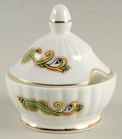 Book of Kells Mustard Jar & Lid