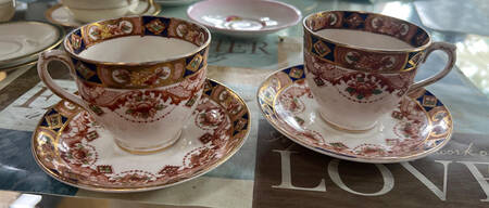 Carina Footed Cup & Saucer Set