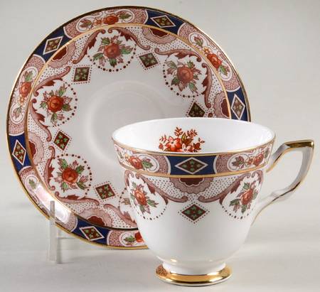 Carina Footed Cup & Saucer Set by Royal Tara