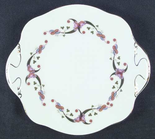 Clonfert Square Handled Cake Plate