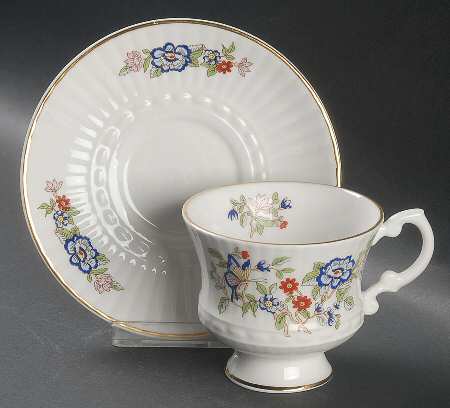 Harmony Footed Cup & Saucer Set