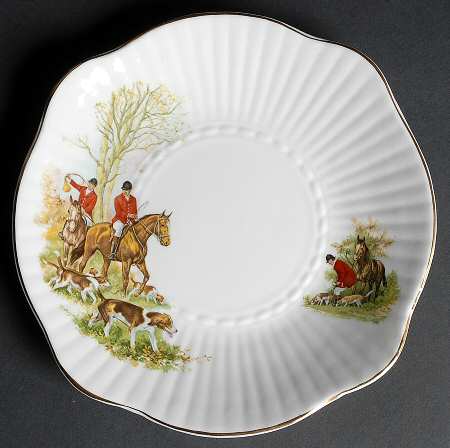 Hunt Square Cake Plate