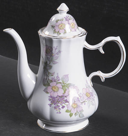 Irish Blossom Coffee Pot & Lid