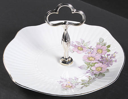 Irish Blossom Cookie Plate