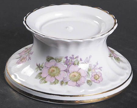 Irish Blossom Pillar Candleholder