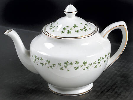 Shamrock Mini Teapot & Lid