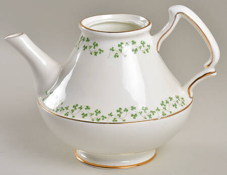 Shamrock Teapot No Lid