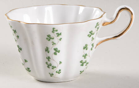 Shamrock Flat Cup by Royal Tara